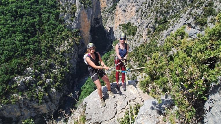 Via Ferrata / cordata du Grand Canyon du Verdon - Via ferrata du Grand Canyon du Verdon