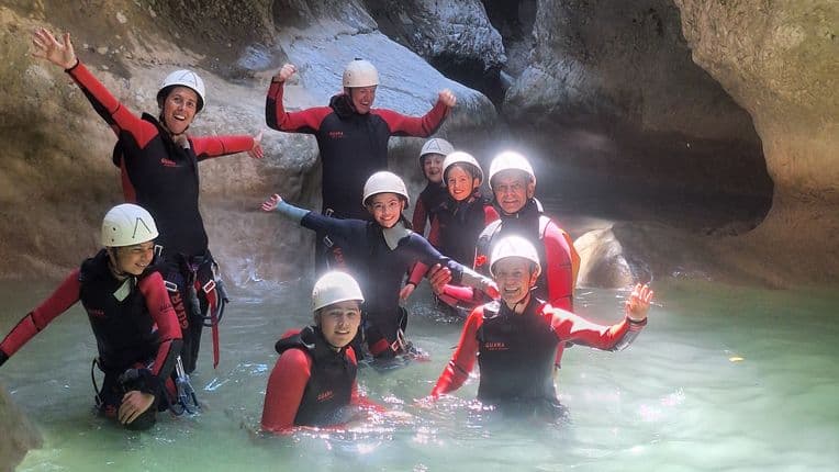 Clue du Haut-Jabron - Canyoning en famille dans la Clue du Haut-Jabron