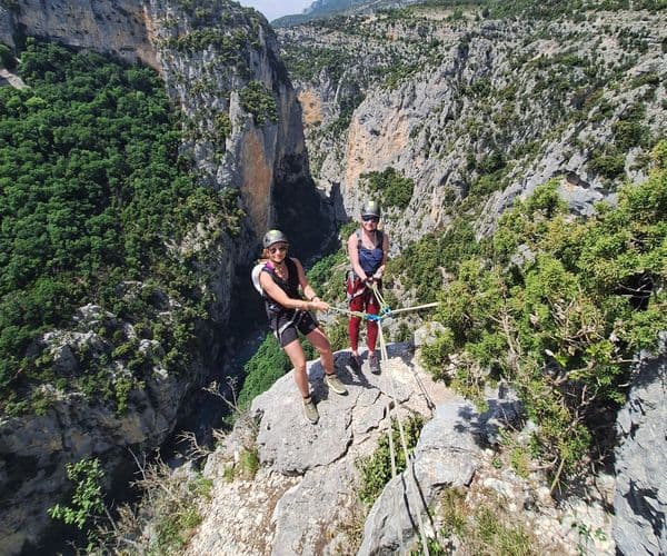 Via Ferrata / cordata du Grand Canyon du Verdon