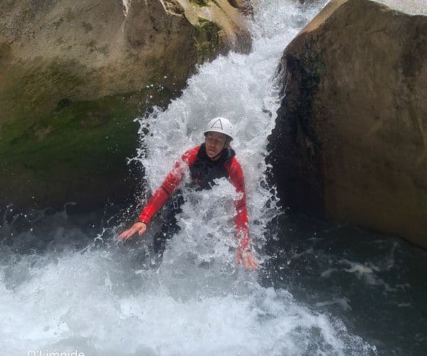 Canyoning dans la Clue de Saint-Auban