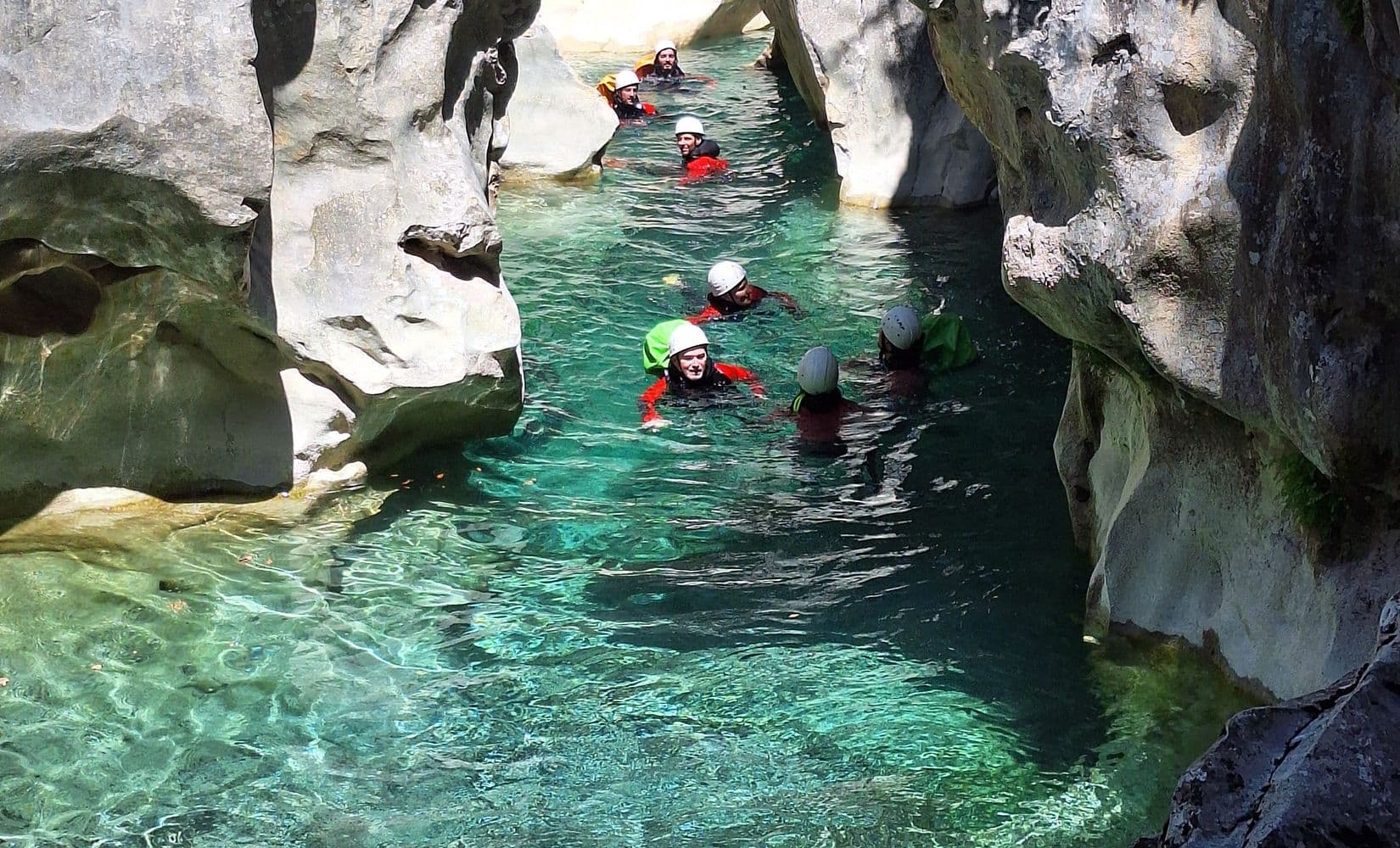 Canyoning dans la Clue du Riolan