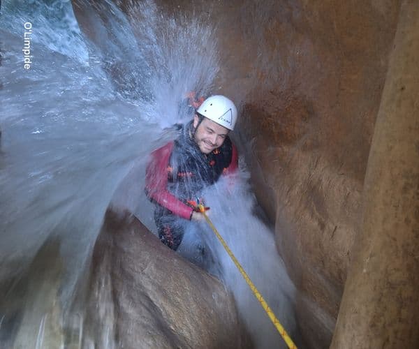 Canyoning dans la Clue d'Aiglun