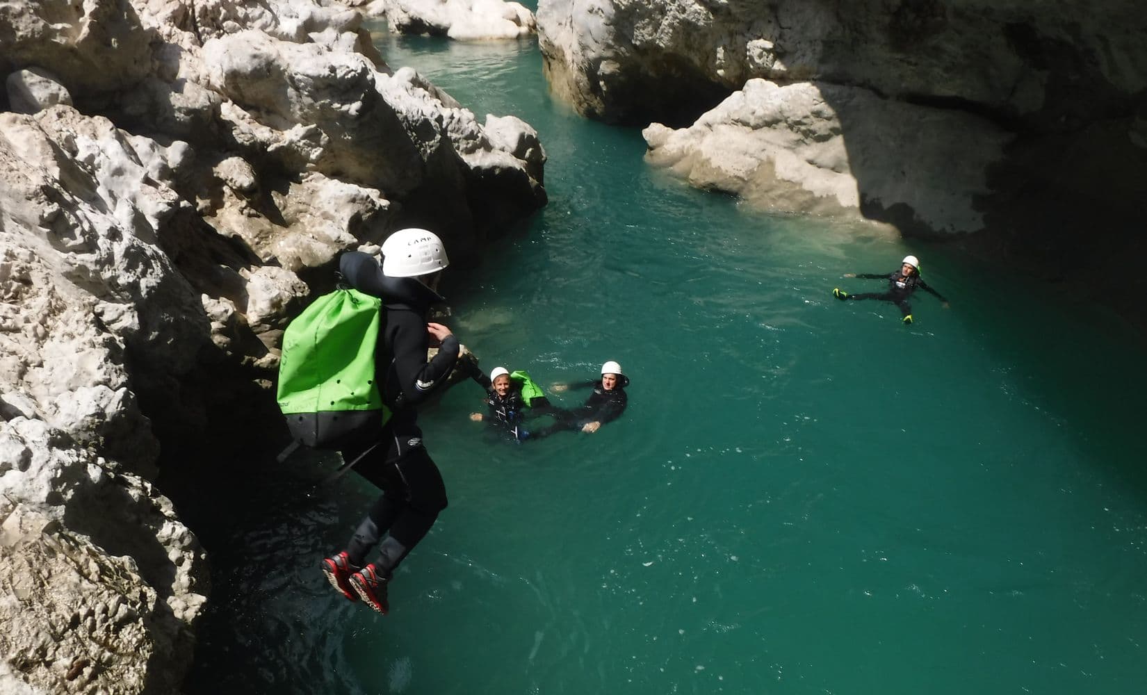 Canyoing dans le Ravin de Ferné
