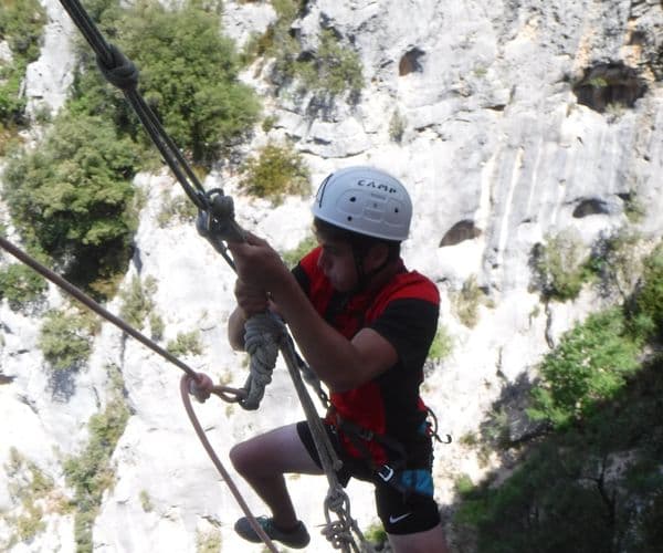 Via Ferrata / cordata du Grand Canyon du Verdon