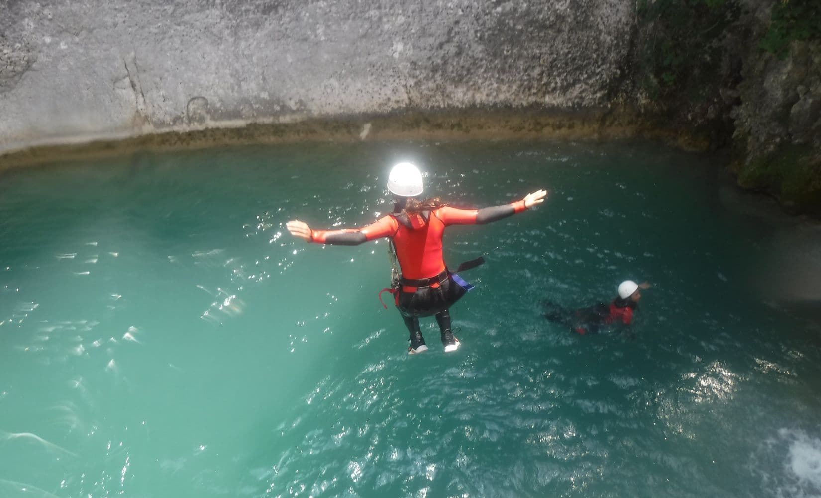 Canyoning près de Grasse dans le Gours du Ray