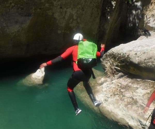Descente de canyoning dans le Ravin de Mainmorte