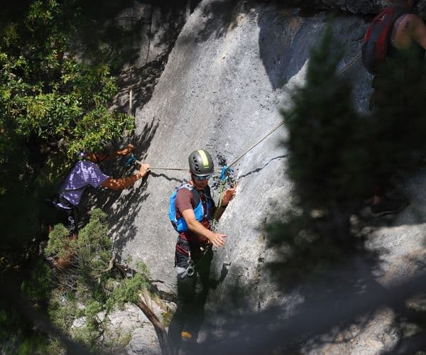 Via Ferrata / cordata du Grand Canyon du Verdon
