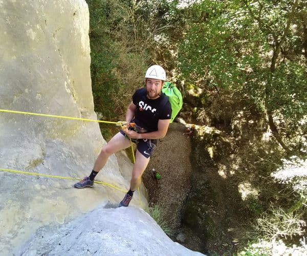 Descente de canyoning dans le Ravin de Mainmorte
