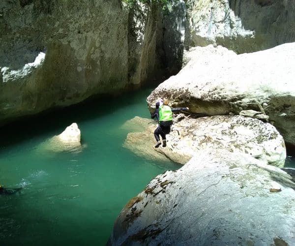 Descente de canyoning dans le Ravin de Mainmorte