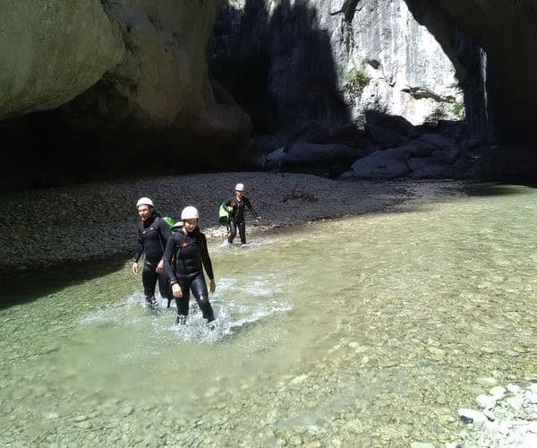 Descente de canyoning dans le Ravin de Mainmorte