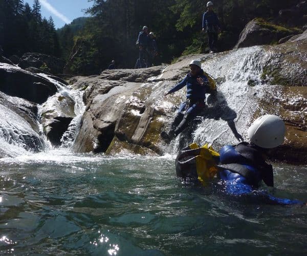 Canyoning dans le Torrent de la Lance