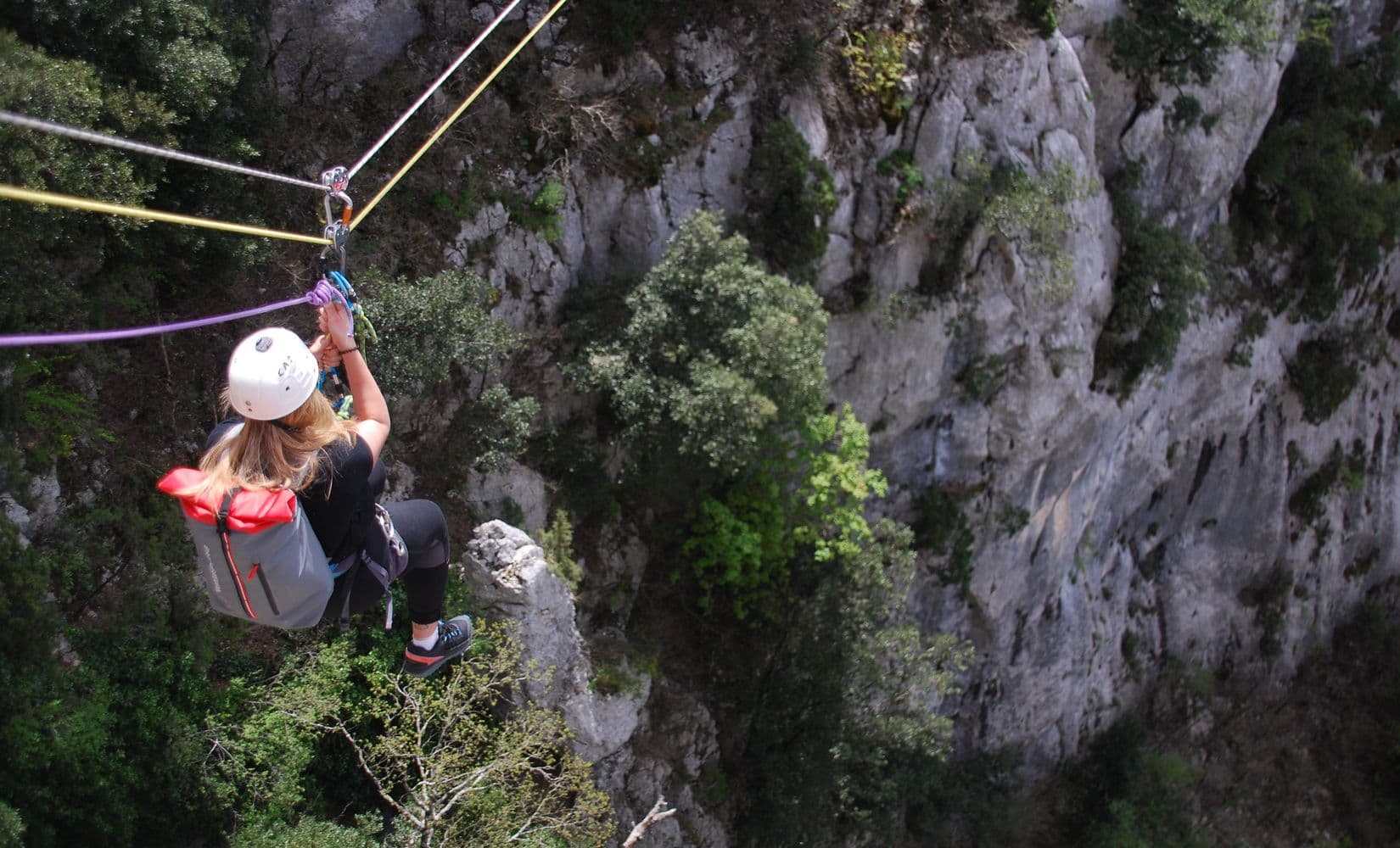 Via Ferrata / cordata du Grand Canyon du Verdon