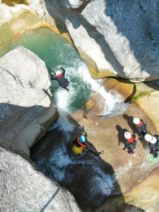 Canyoning à la demi-journée