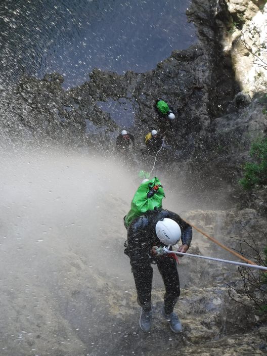 Canyoning sportif dans les Gorges du Verdon